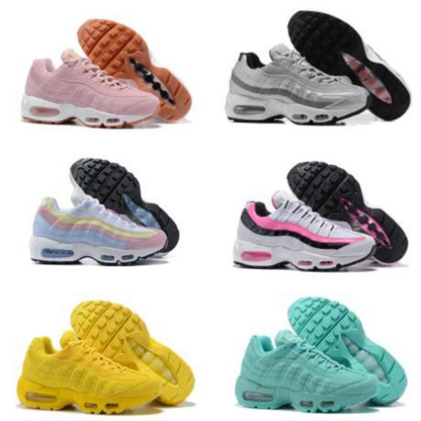 

max 95 2023 og designer running shoes triple white black airs 95 neon solar red airmaxs grape gold yellow pink suede sport sneakers eur 36-4