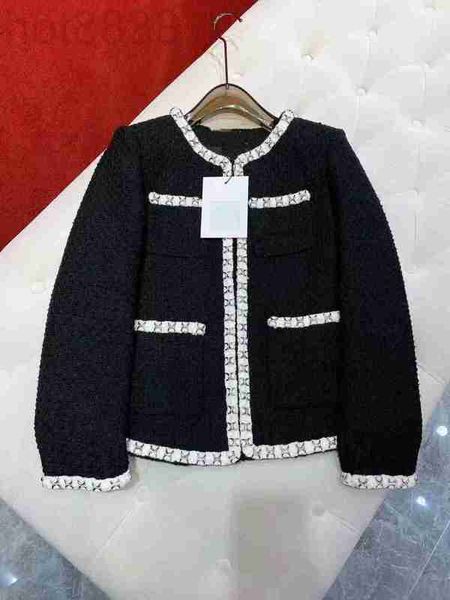 

women's jackets designer brand new autumn winter western suit fashion ootd high-grade tweed coat spring overcoat down p3js, Black;brown