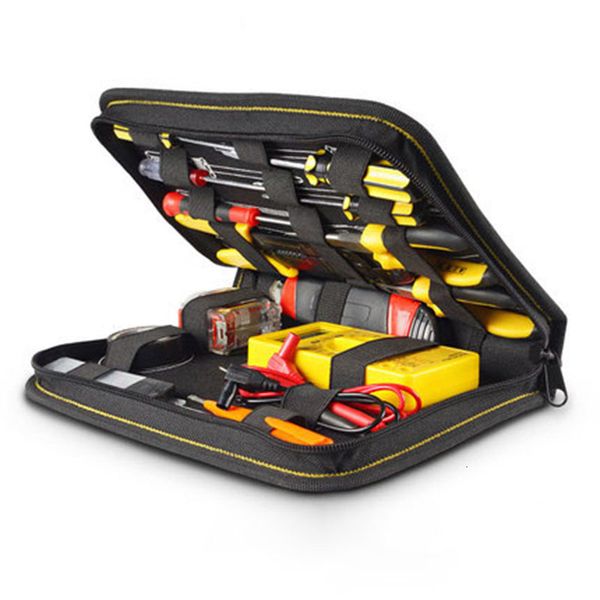 

bag organizer electricians hard plate tool hand portable electrician 600d oxford cloth thicken waterproof organizers 230309, Blue;pink