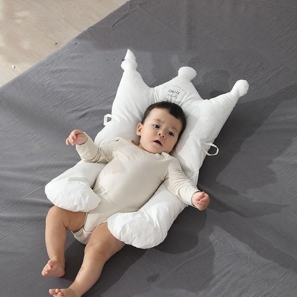 

pillows born baby shaping pillow infant sleeping cushion adjustable pillow from 0 to 12 months anti-rollover side sleeping pillow 230309