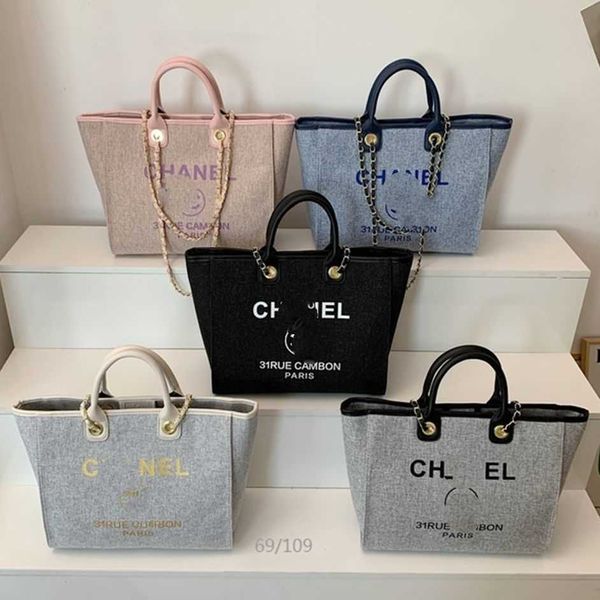 

designer channel cc women chanei bag bag women's new chain portable shoulder bag versatile shopping bag fashion casual versatile tote b