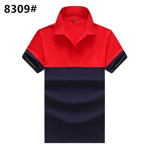 

men's polos designer luxury fashion colorful embroidery m-2xl mens slim fit short sleeve polos shirts, White;black