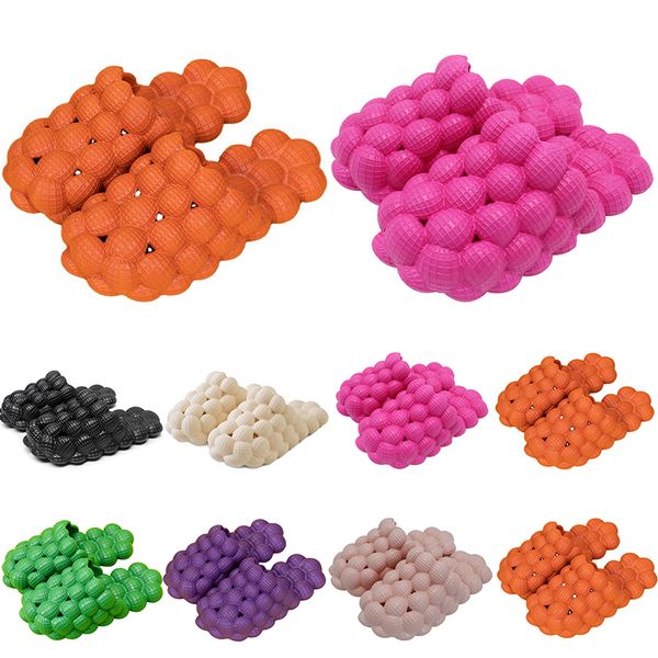 

men women fashion slippers mens outdoor slides summer beach slipper green pink khaki womens indoor waterproof shoes, Black