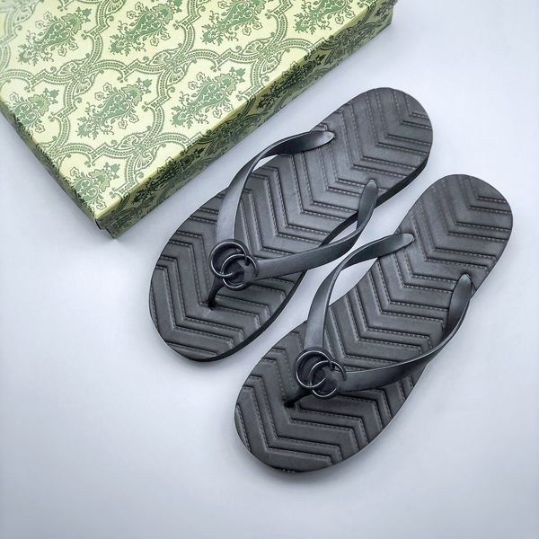 

women foam flip flops slippers 6 colors lady girl casual summer designer eva slides with double letters, Black