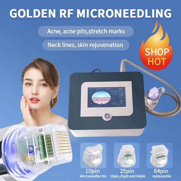 

fractional rf microneedle beauty items facial care skin rejuvenation body slimming stretch marks removal design handle