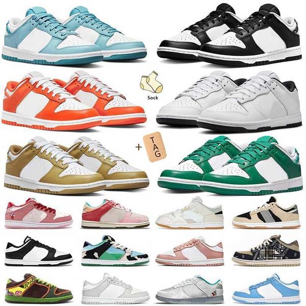 

chunky low casual running shoes men women black white panda unc coast university bule chicago syracuse pn dust valentines day green red bear