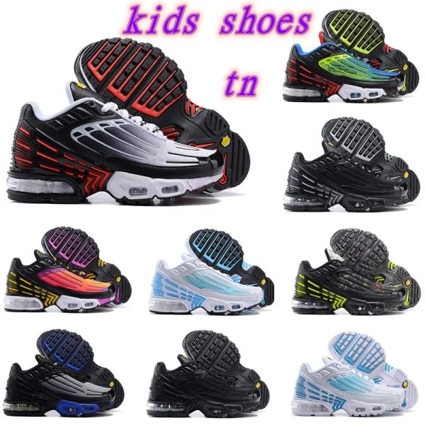 

2023 enfant tn boys basketball toddlers gym children trainers boy girl sneakers youth cool sneaker snake skin legend girls size 28-35, Black