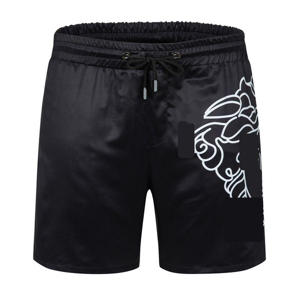 

men's shorts beach pants men fashion designer waterproof fabric summer men shorts brand clothing swimwear nylon beach pants swimming bo, White;black
