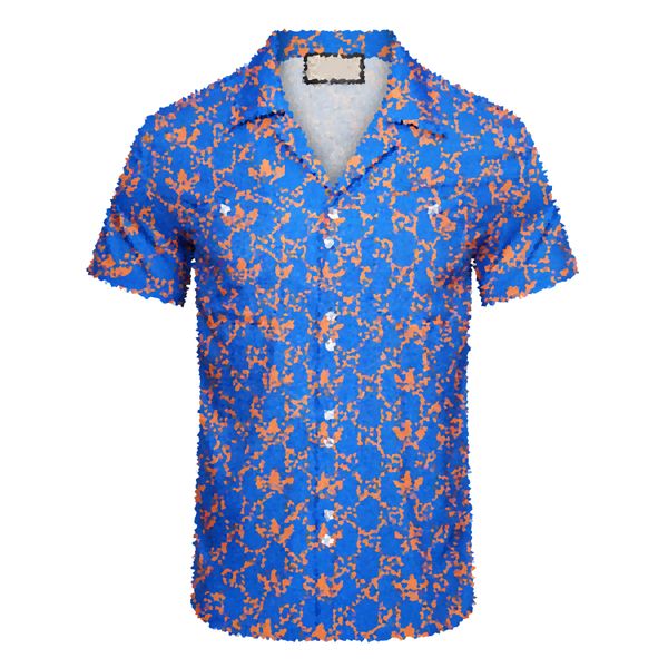 

23 men's casual shirts summer button down designer bowling shirts men fashion royal rebellion barocco print dress shirt casual silk shi, White;black