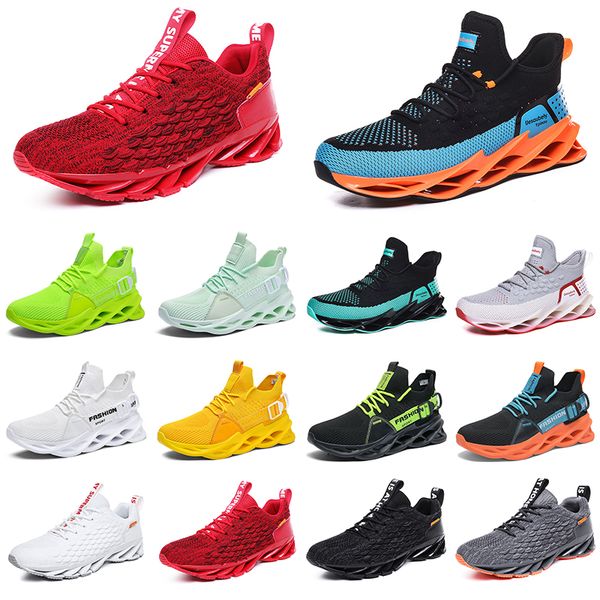 

men running shoes fashion trainers general cargo black white blue yellow green teal mens breathable sports sneakers seven