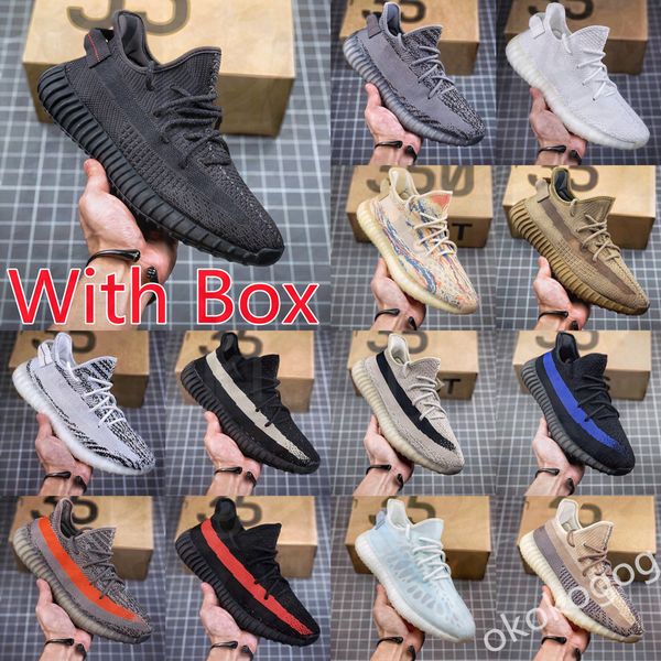 

2023 v2 static reflective''yezzies''350 running shoes beluga 2.0 sesame butter semi-frozen yellow cream white zebra yeez, Black