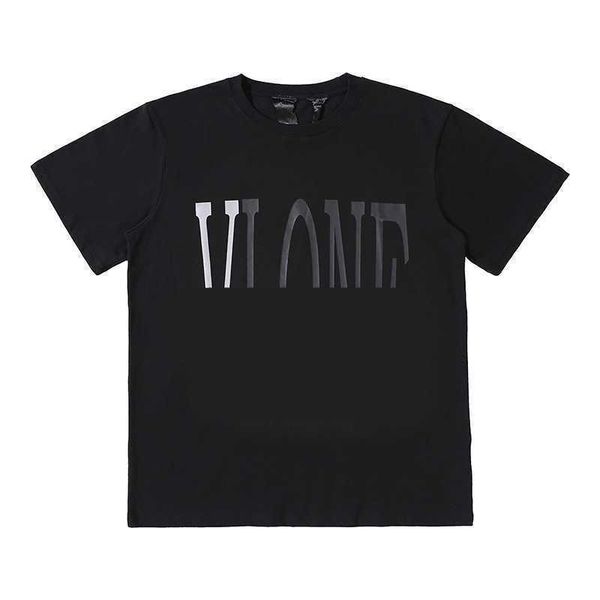 

fashion casual 2023 men and womens t-shirt versatile letter print crew neck short sleeve tee blouses, White;black