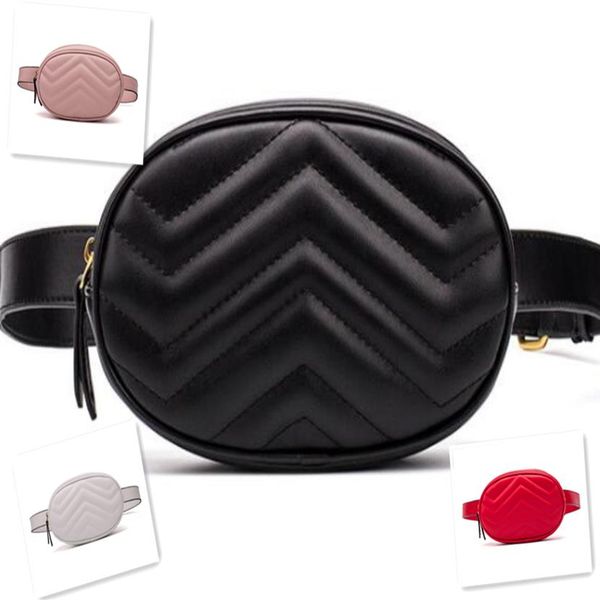 

whole new fashion pu leather handbags women bags designer fanny packs waist bags handbag lady belt chest bag 4 colors252s