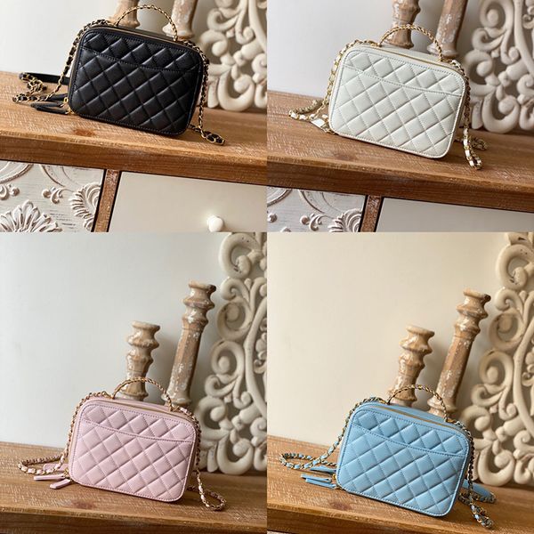 

10a mirror quality designer small camera bag 19cm genuine leather mini camera case luxuries handbag with box c252