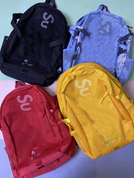 

4 colors sup backpack large capacity breathable fashion summer computer school bag multi-functional commuter backpack 230301