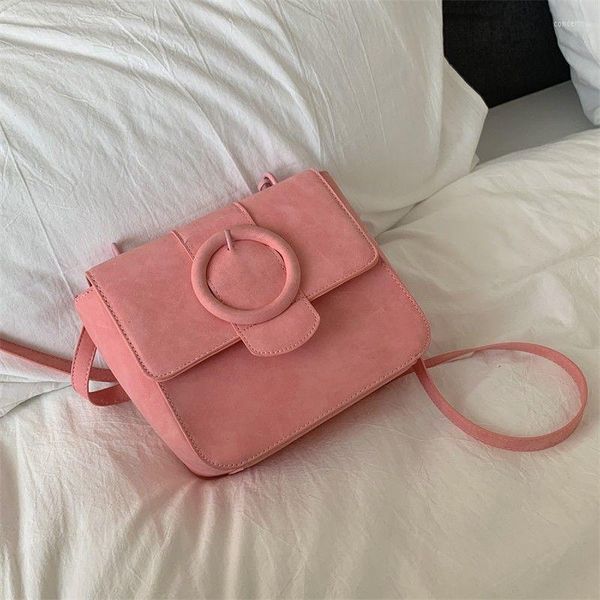 

shoulder bags bag peach powder messenger spring and summer girl heart frosted small square bolsos de mujer
