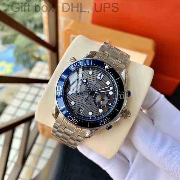 

multifunctional reprint omg speed master watches wrist luxury designer omg1 men's luxury fashion steel famous belt watch, Slivery;golden