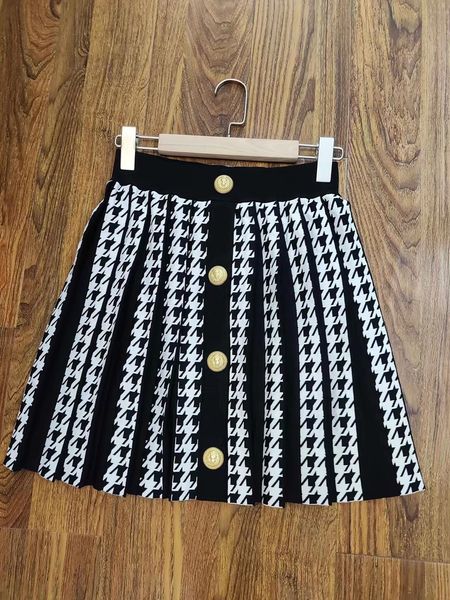 

skirts vb154 fashion women s runway luxury european design party style clothing 230308, Black