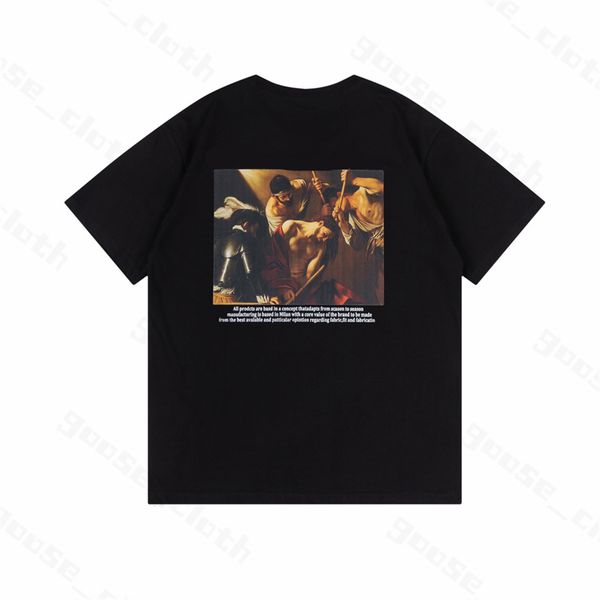 

summer mens womens designers t shirts loose tees offs fashion brands man s casual shirt luxurys clothing street shorts sleeve clothes wz9k, White;black