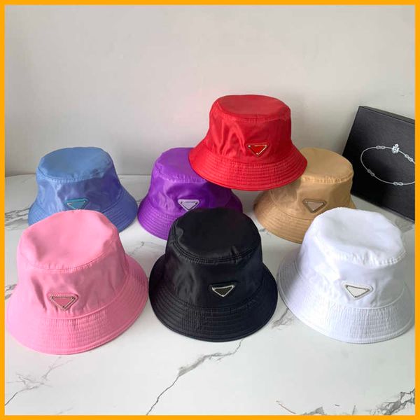 

nylon bucket hat women mens hats luxurys designers caps bonnet beanie dots designer p cap womens sunhat pink d2107072l evw0, Blue;gray