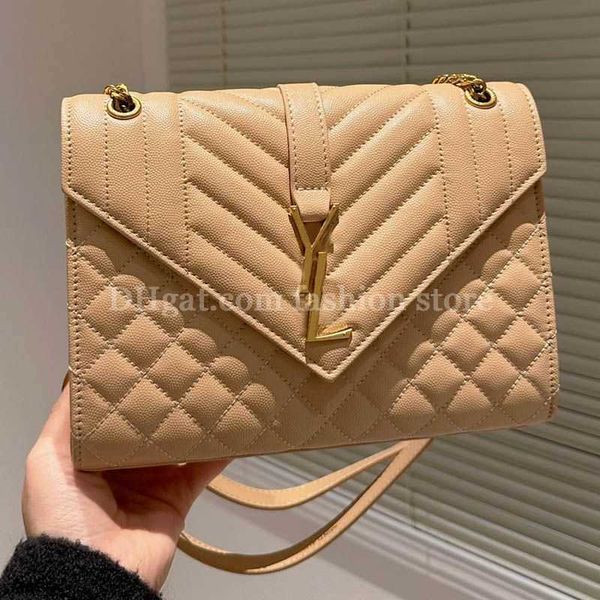 

envelope medium chain bag designer handbags crossbody shoulder bags luxurys women brand leather purses
