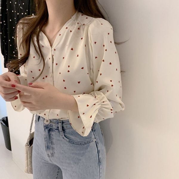 

women's blouses shirts spring women chiffon shirt korean fashion long sleeve white shirts women streetwear office blouse elegant lady h