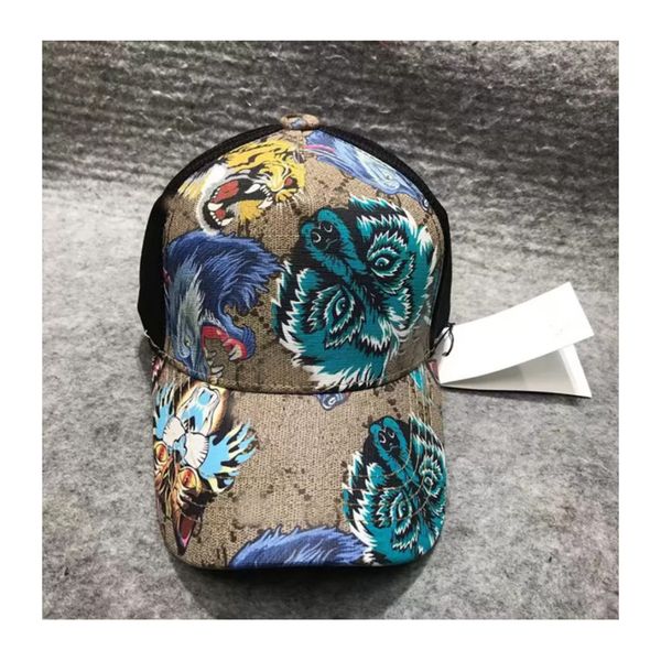 

designers mens baseball caps brand tiger head hats bee snake embroidered bone men women casquette sun hat gorras sports mesh cap, Blue;gray