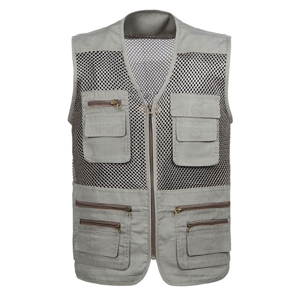 

men's vests mens fishing vest tackle 230309, Black;white