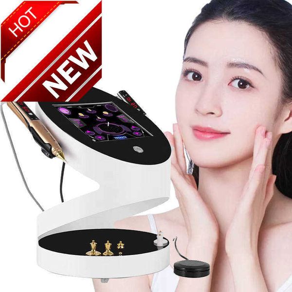 

plasma pen laser acne treatment device mole wart skin tag removal tool plasma jet wrinkles removal beauty machine, Black