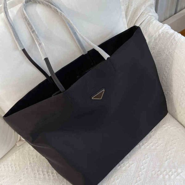 

scalloped nylon designer tote bags women fashion high capacity handbag crossbody-bag female shopping purses 220510