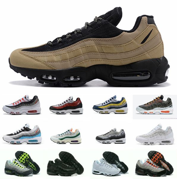 

ale og 95 men running shoes classic 95s triple black white navy blue neon soft sole sneakers 20th anniversary university men sports casual d