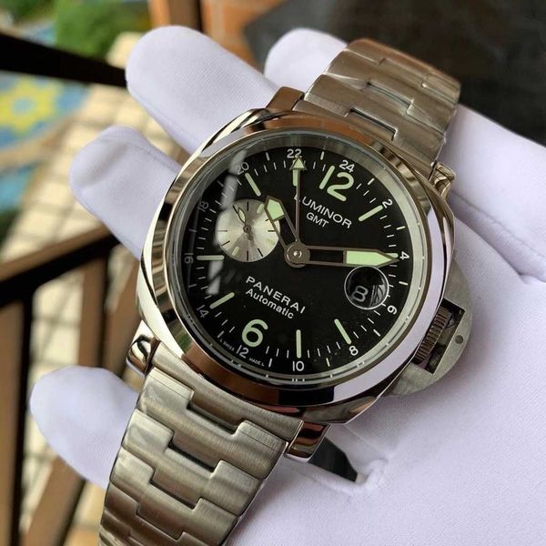 

luxury automatic mechanical watch panera swiss movement sapphire mirror size 45mm 904 steel watchband mens sport brand t5tf