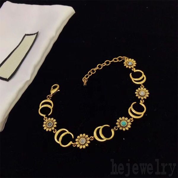 

bracelets versatile bracelet chain girlfriend christmas simplicity teen girls daisy flower jewellery pretty chic lucky diamond zb028 f23, Silver
