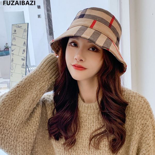 

wide brim hats bucket spring autumn winter sombrero millinery panama foldable keep warm sun women s fisherman s gorra 230309, Blue;gray