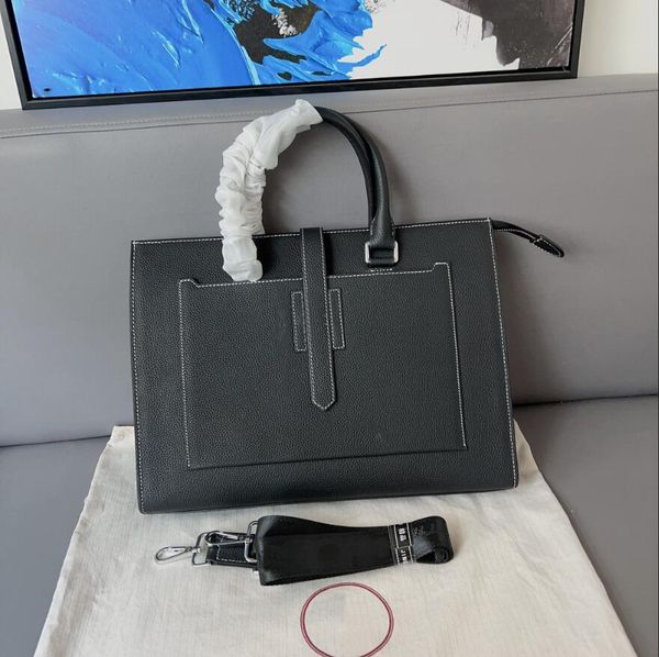 

2023 designers mens crossbody bags luxury men briefcases brand genuine leather messenger envelope bag fashion purses single shoulder bag tot