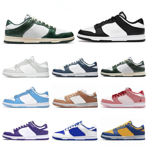 

sb running shoes men and women sb low dunks casual sneakers og white black red unc coast green glow syracuse purple laser orange designers
