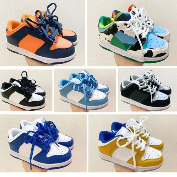 

athletic sb kids shoes sneakers children trainers dunks wolf grey toddler sport for boy girl toddlers chaussures pour, Black