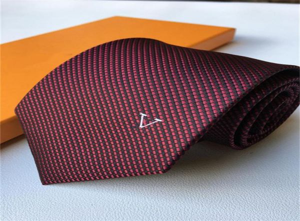 

luxury designer men039s letter 100 tie silk necktie black blue aldult jacquard party wedding business woven fashi7665071, Blue;purple