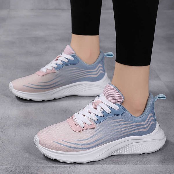 

dress shoes new 2022 women comfortable athletic training footwear running shoes breathable outdoor sports shoes lightweight sneakers for, Black