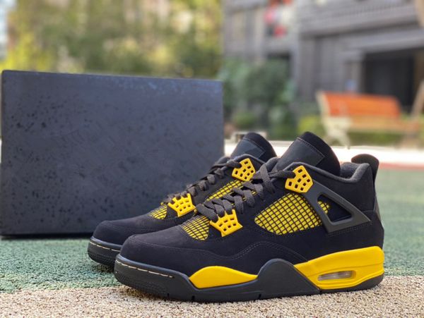 

2023 motorcycle boots og 4 thunder mens basketball shoes men 4s black tour yellow dh6927-017 trainers sports sneakers