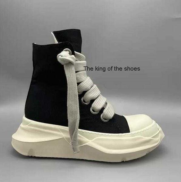 

2023ogrick's original owens ro canvas shoes with thick soles and high-sneakers jumbo shoeslace women's owens men's shoes shdw, Black