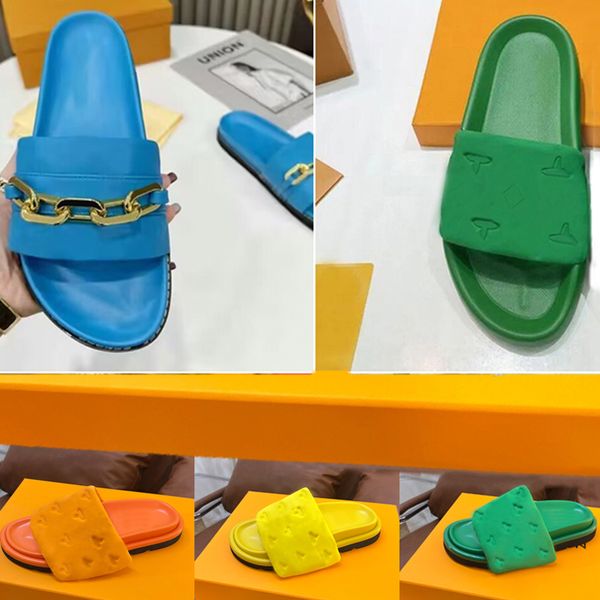 

cartoon slippers designer shoes fashion summer beach slipper lazy letter women shoes beach flops platform lady shoes leather sandals size 35, Black