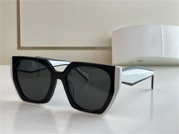 

new ladies designer sunglasses for women fashion retro eyewear mens designers sunglasses for men spliced color plank frame with uv400 protec, White;black