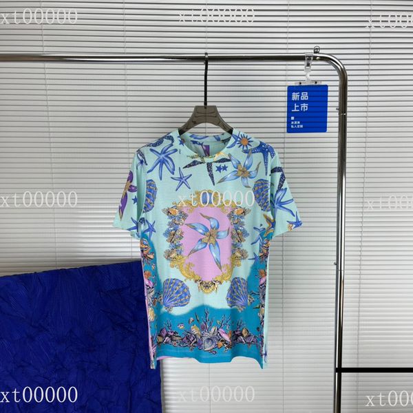 

23ss designer letter printed t shirts tee sweatshirt fashion high street short sleeves summer casual t-shirt breathable men women crew neck, Black;brown