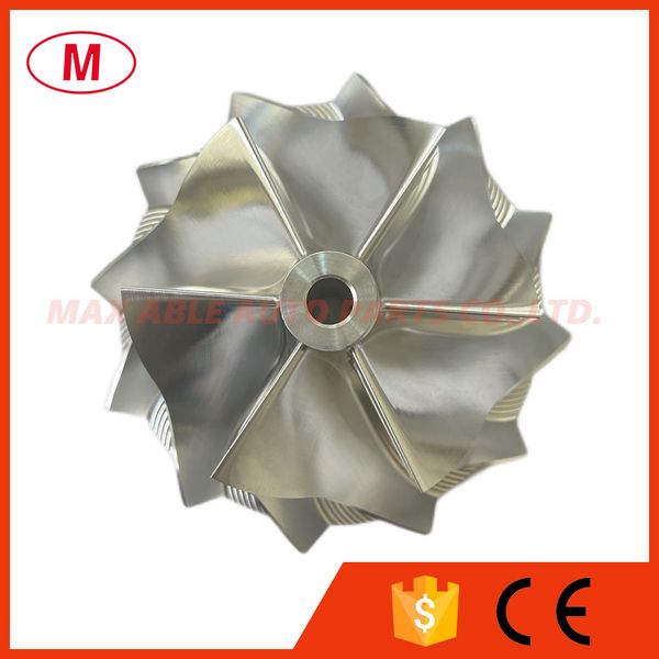 

td05h high performance turbocharger turbo billet compressor wheel/aluminum 2618/milling wheel 59.05/76.13mm 6/6 blades forward for cartridge