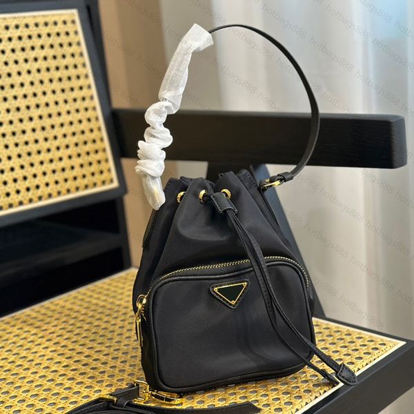 

designer drawstring bags luxury bucket bag mini handel handbags canvas pouch women lady messenger bag satchel chain shoulder purse