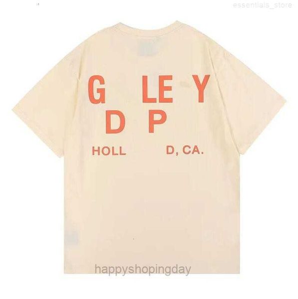

2023 galleryes t shir deps mens tshir designer fashion pure coon shirs womens sree loose prin couplesc9v, White;black