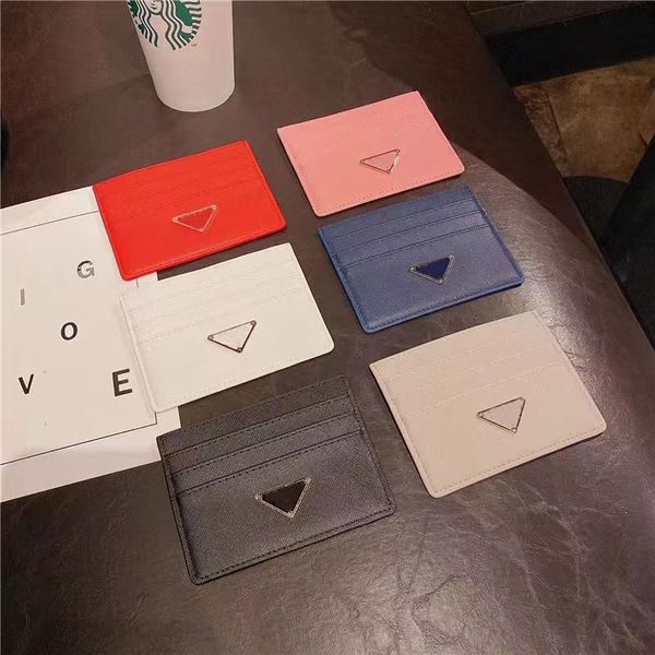 

classic key rings designer men's and women's high beauty card bag premium metal triangle key bag, Silver