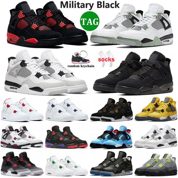 

seafoam jumpman 4 basketball shoes red thunder bred 4s black cat sail oreo court purple green metallic women mens snake size 13