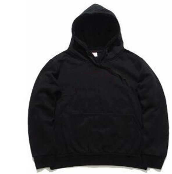 

new street designer hoodie men women fashion size s-3xl 6-color hooded sweatshirt hip hop hood mens luxury 1bo5g, Black